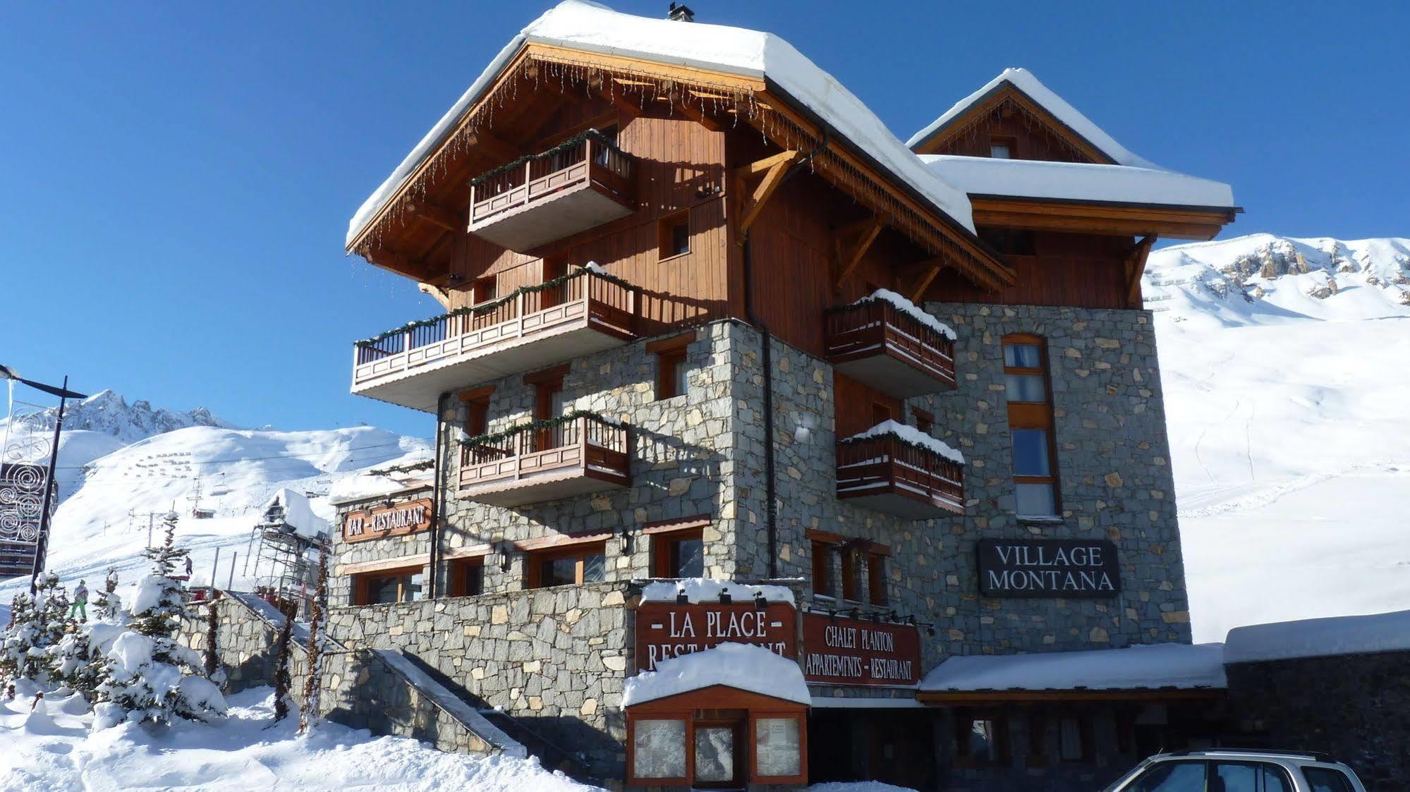 تينْيِ Chalets Montana Planton المظهر الخارجي الصورة